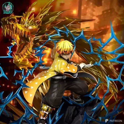 Zenitsu DEMON SLAYER - STL Ready for 3D Printing