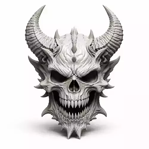 Demonic Infernal Skull