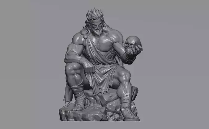 Hades - Greek 3d print model