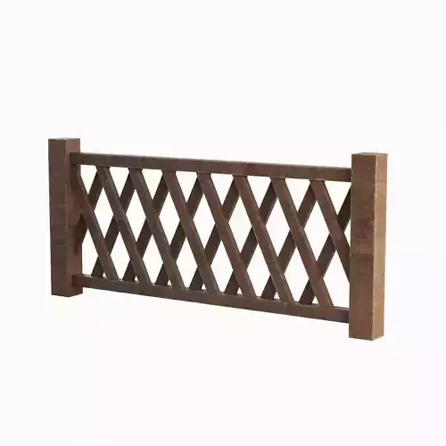 Wooden Fence Pack A 4
