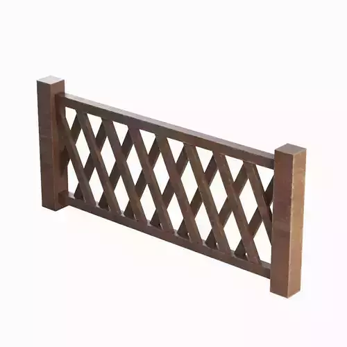 Wooden Fence Pack A 7