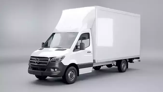 Mercedes Sprinter Tail Lift Box Van