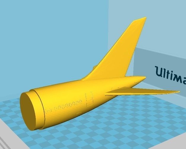 Boeing 787 Dreamliner 3dprintable 3D print model 7