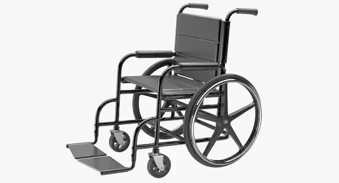 Wheelchair 3D model