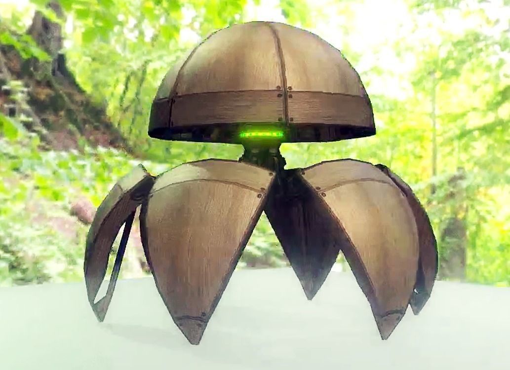 Sphere Bot Collection Low-poly 3D model_97