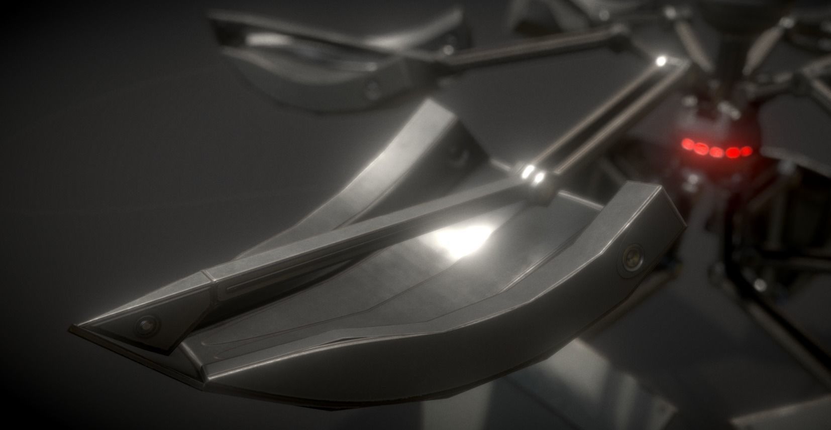 Sphere Bot Collection Low-poly 3D model_123