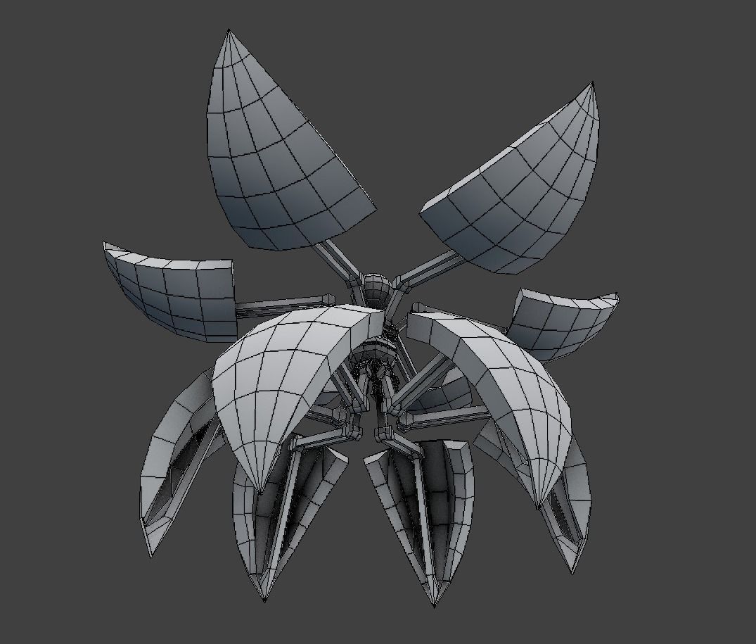 Sphere Bot Collection Low-poly 3D model_67