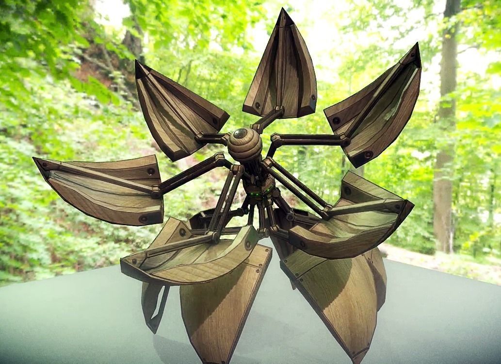 Sphere Bot Collection Low-poly 3D model_130