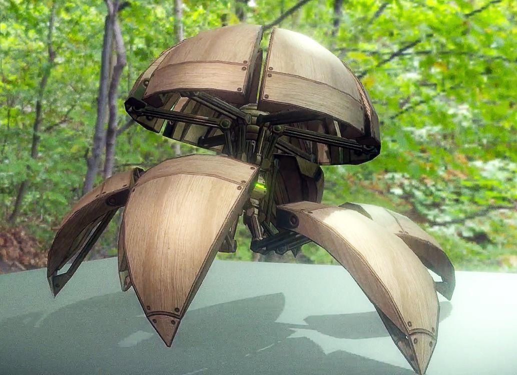 Sphere Bot Collection Low-poly 3D model_81