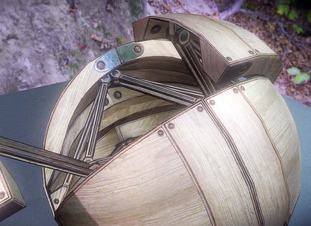 Sphere Bot Collection Low-poly 3D model_132