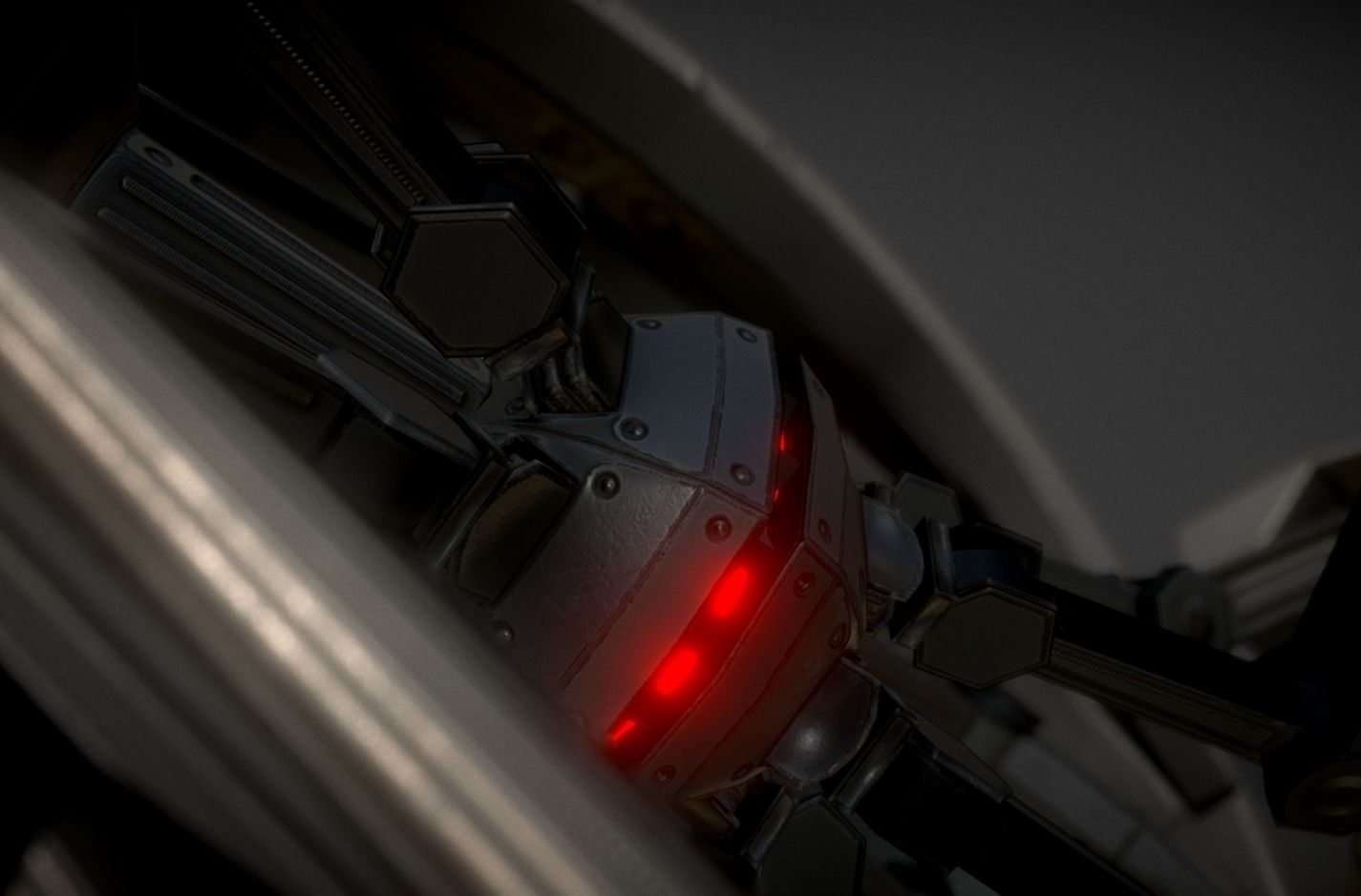 Sphere Bot Collection Low-poly 3D model_65