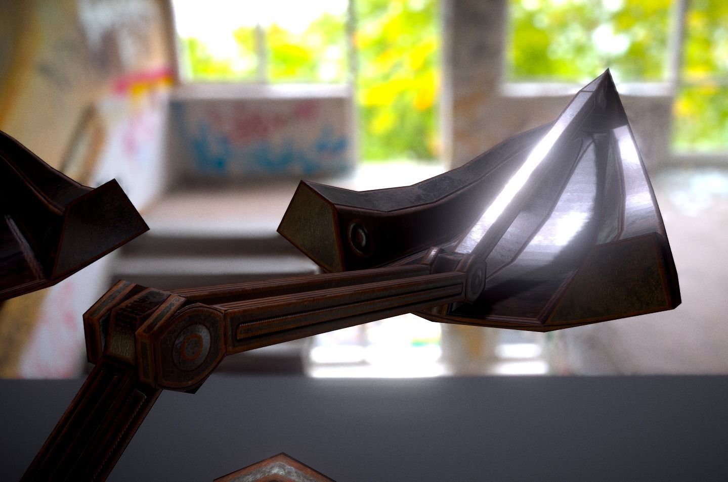 Sphere Bot Collection Low-poly 3D model_111