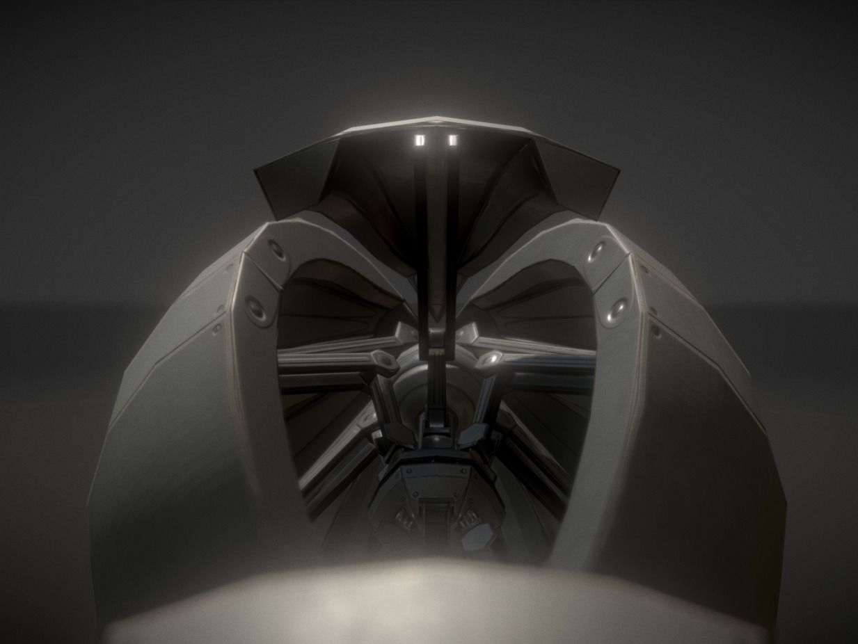 Sphere Bot Collection Low-poly 3D model_84