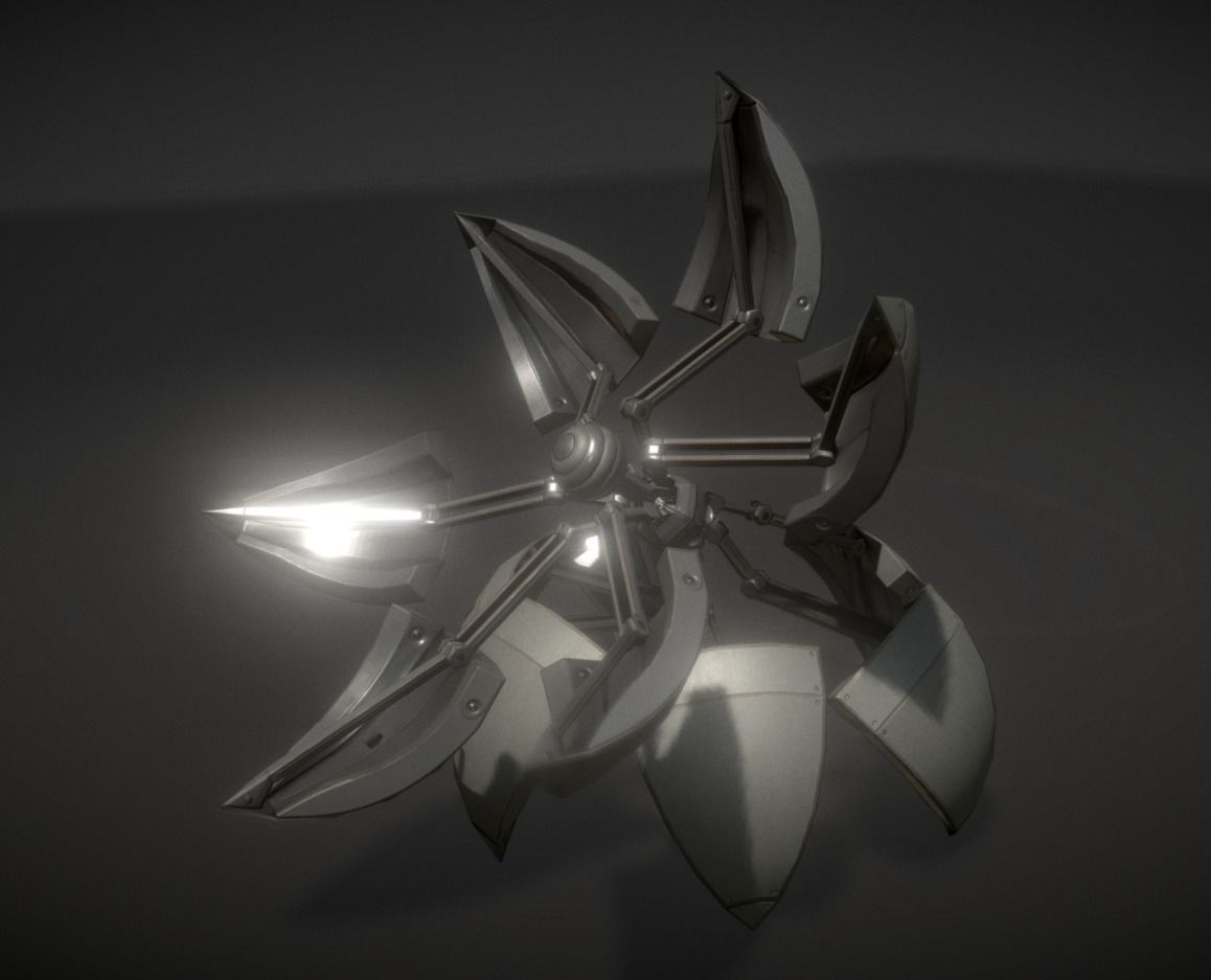 Sphere Bot Collection Low-poly 3D model_63