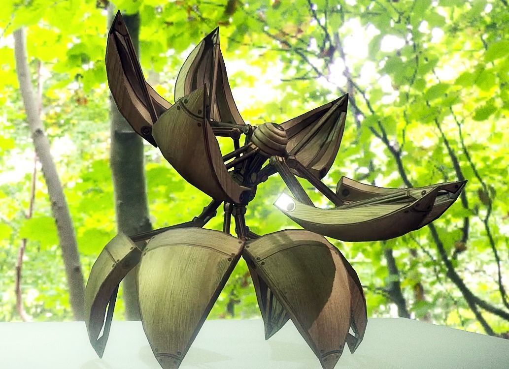 Sphere Bot Collection Low-poly 3D model_87