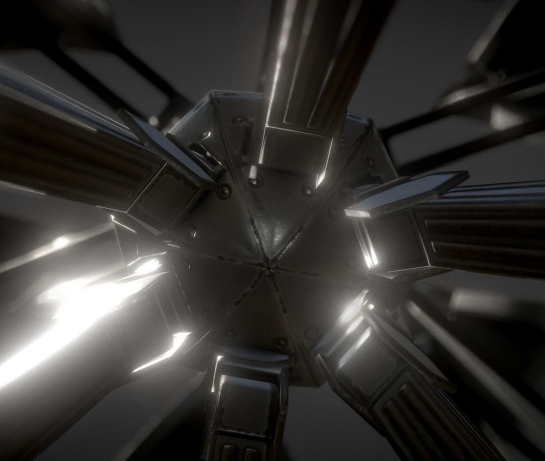 Sphere Bot Collection Low-poly 3D model_144