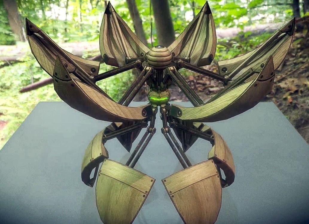 Sphere Bot Collection Low-poly 3D model_147