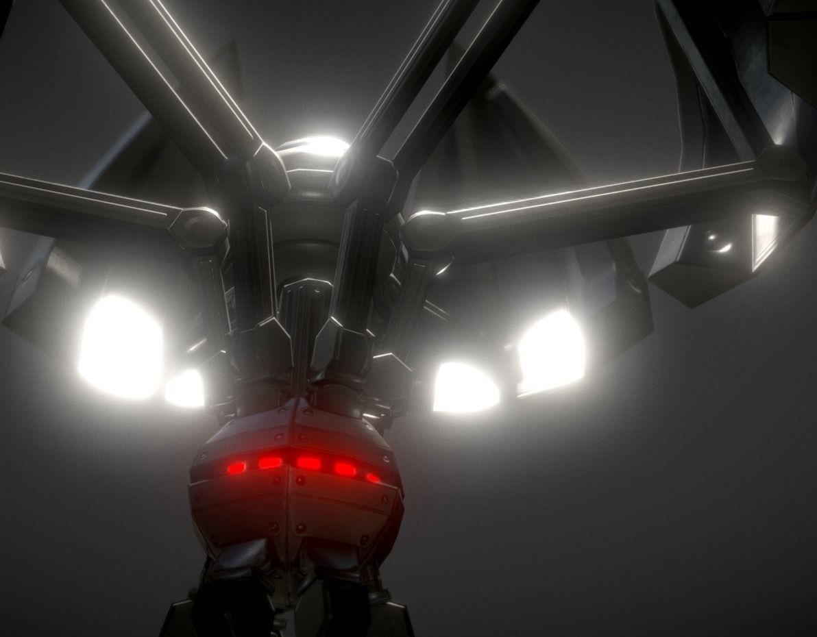 Sphere Bot Collection Low-poly 3D model_75