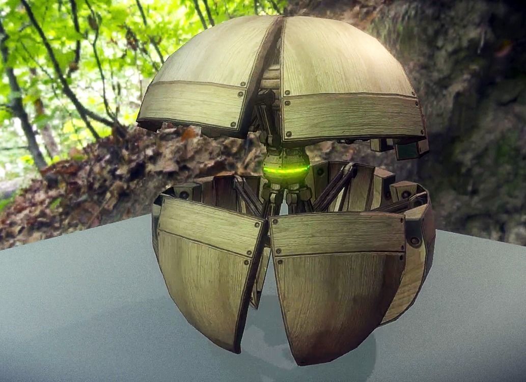 Sphere Bot Collection Low-poly 3D model_61