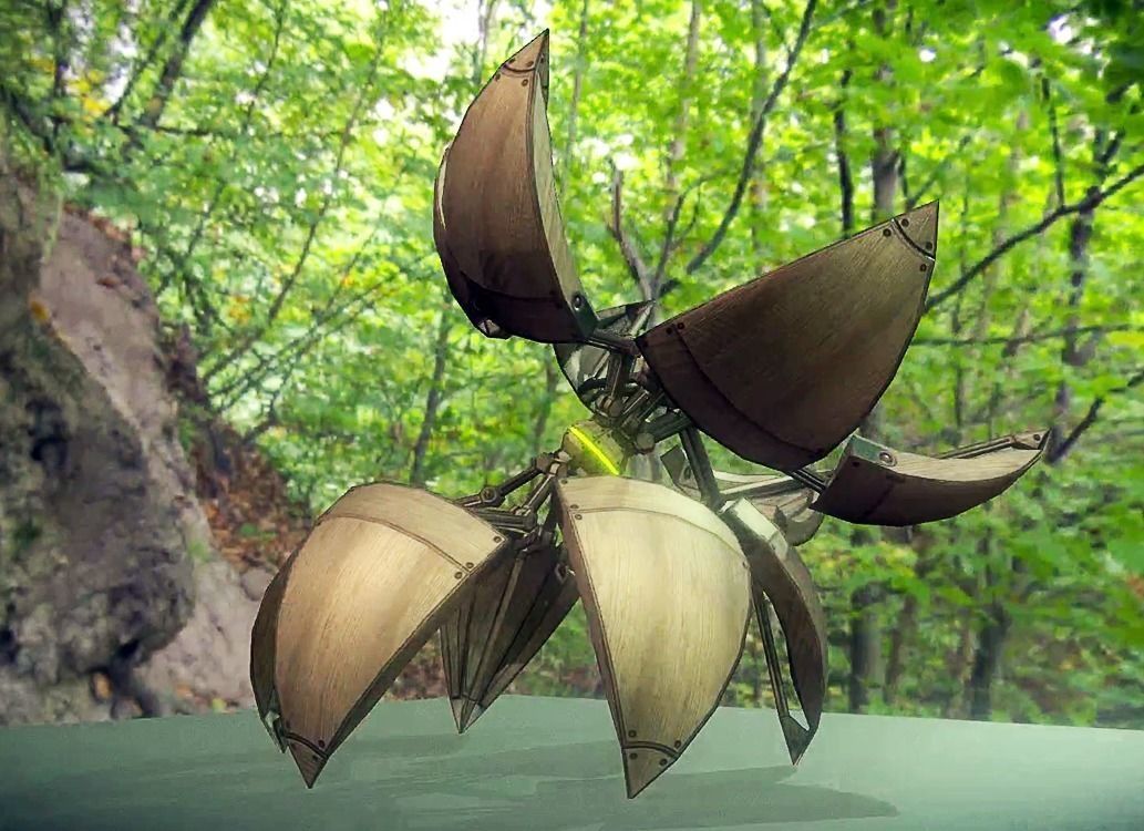 Sphere Bot Collection Low-poly 3D model_143