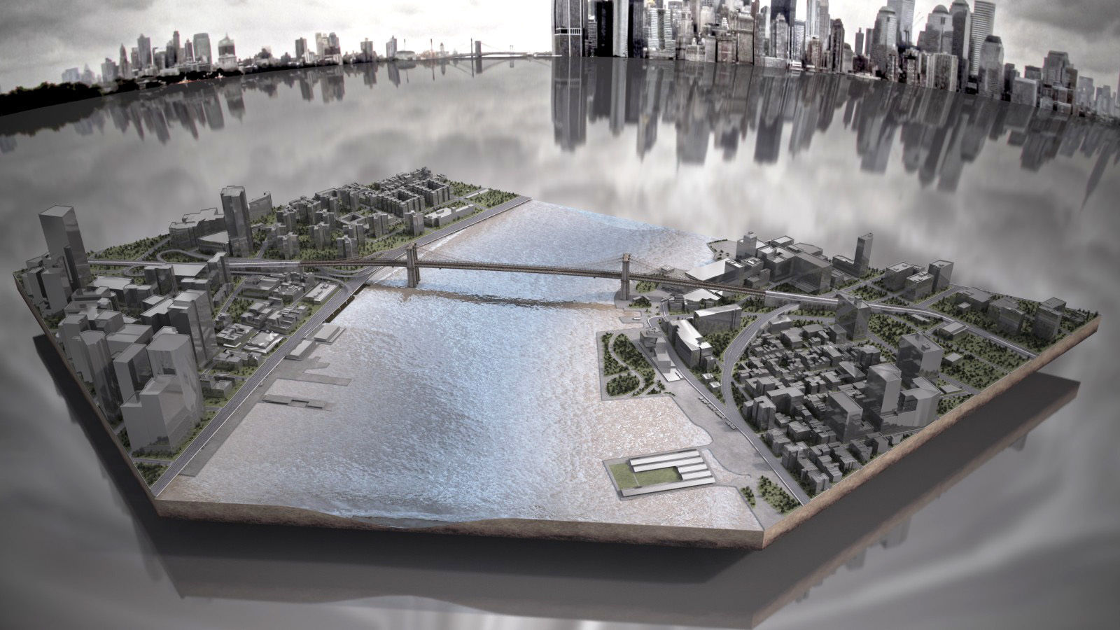 Brooklyn Bridge New York City 3D model_13