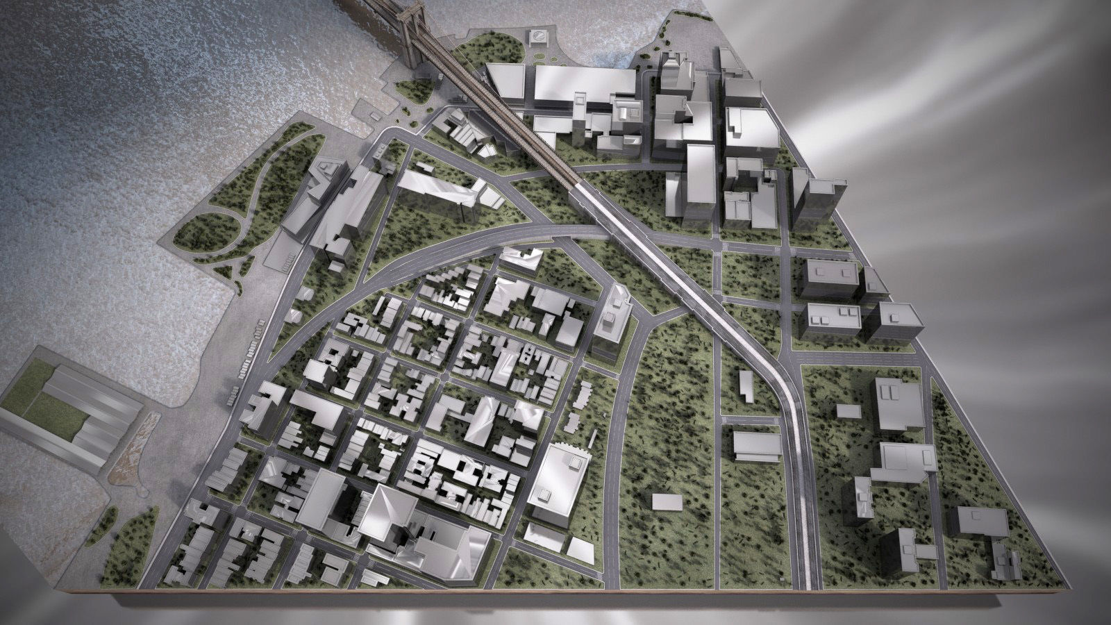 Brooklyn Bridge New York City 3D model_14