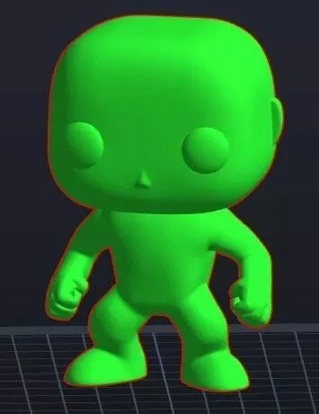 Blank Funko Pop Male 3D print model