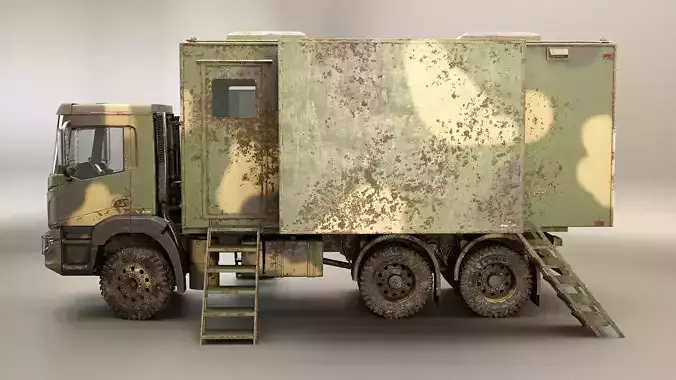Camion Benne KrAZ-255 Ukrainien - Modèle Réduit Diecast 1/43 - Métal Et Plastique - Orange - Occasion - IOB