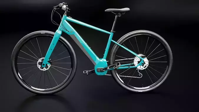 Generic Electric Cross Fintess Bicycle