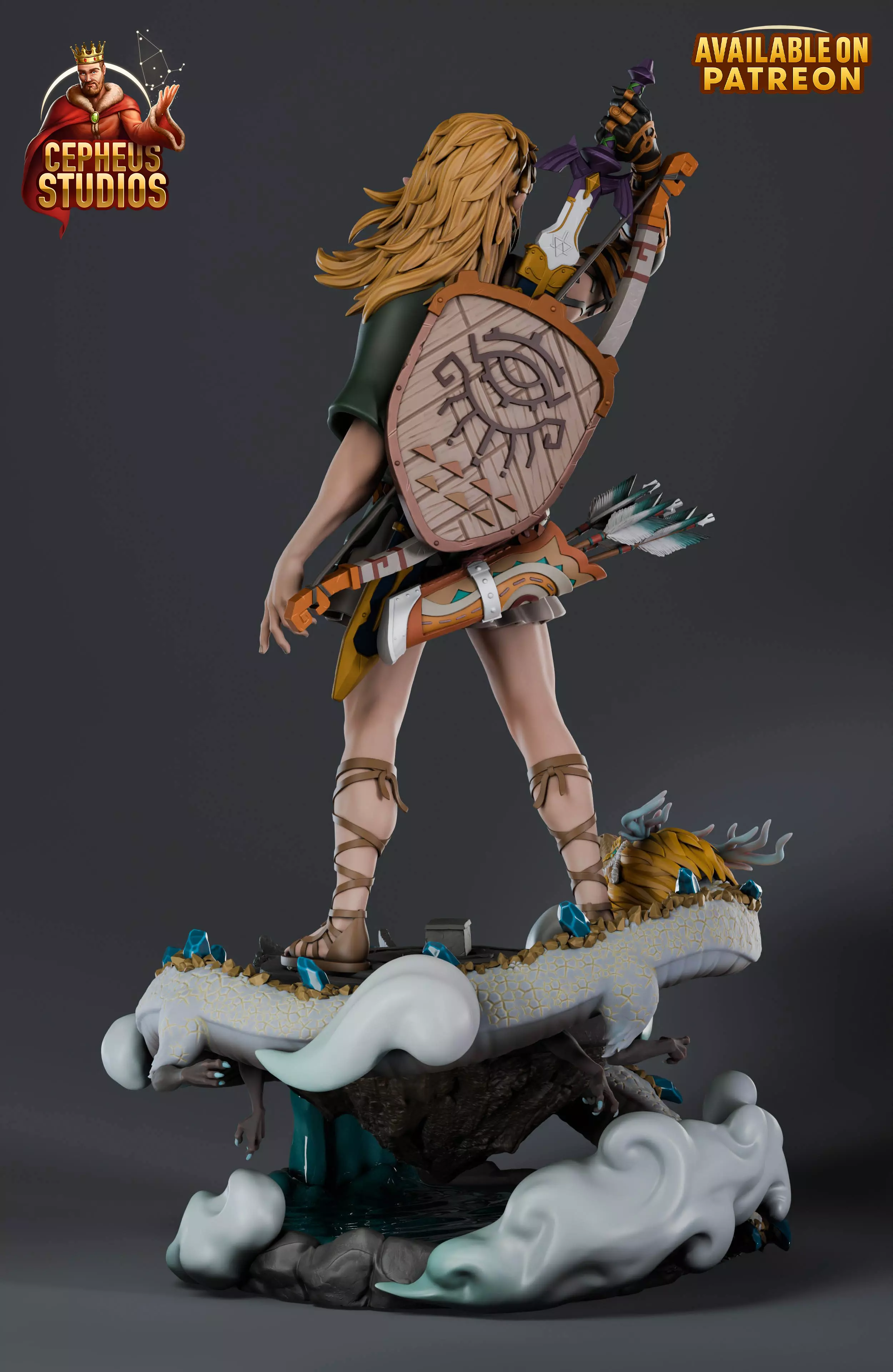 Link - Breath of the wild 2 3D model 3D printable | CGTrader