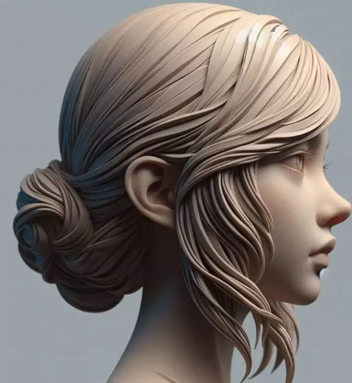 buste feminin 18 3D print model