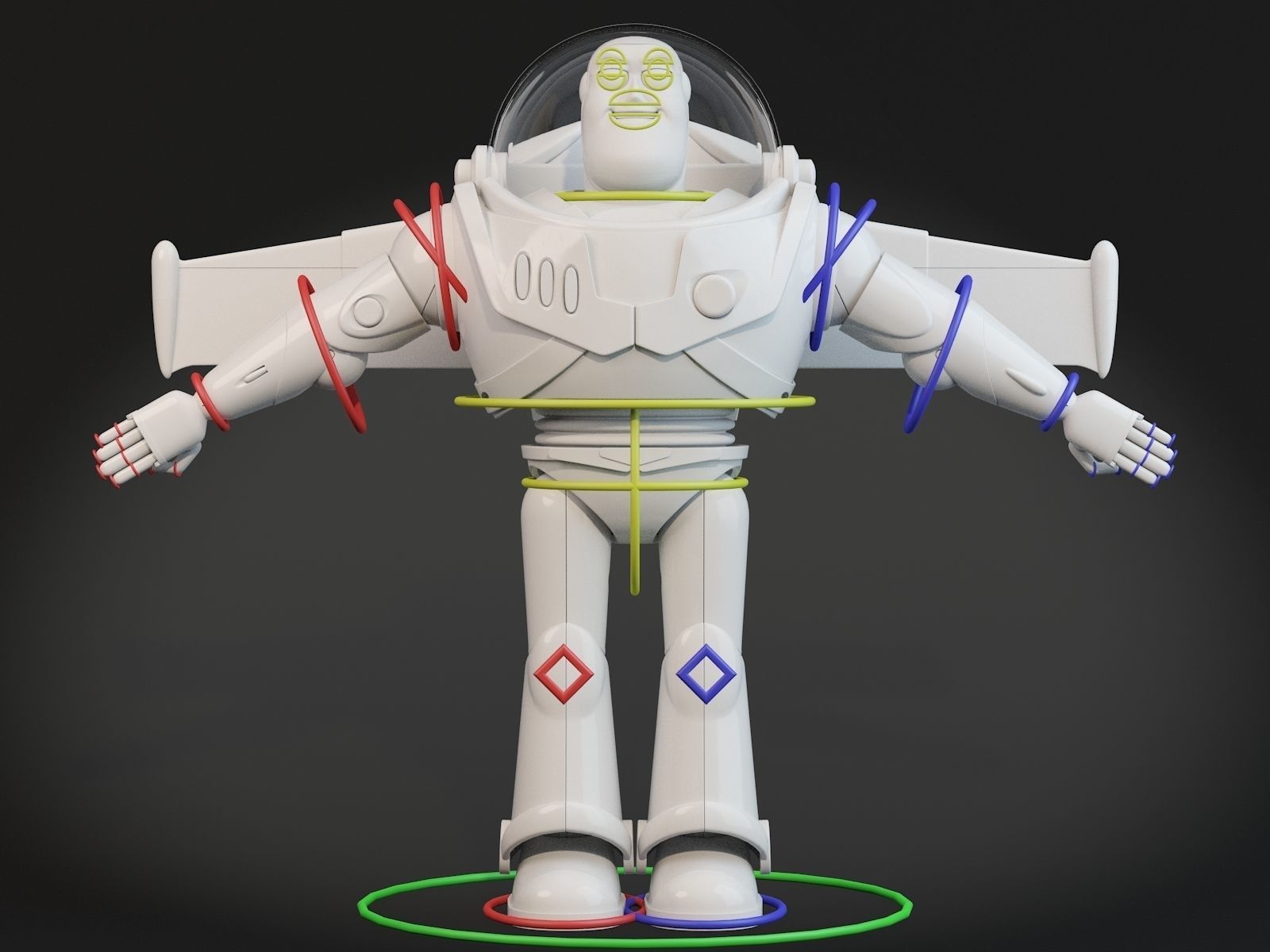 Buzz Lightyear Toy Story 3D model_11