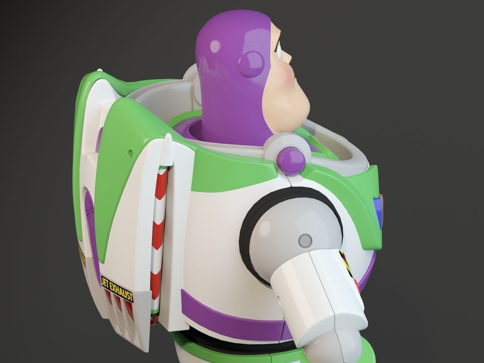 Buzz Lightyear Toy Story 3D model_2