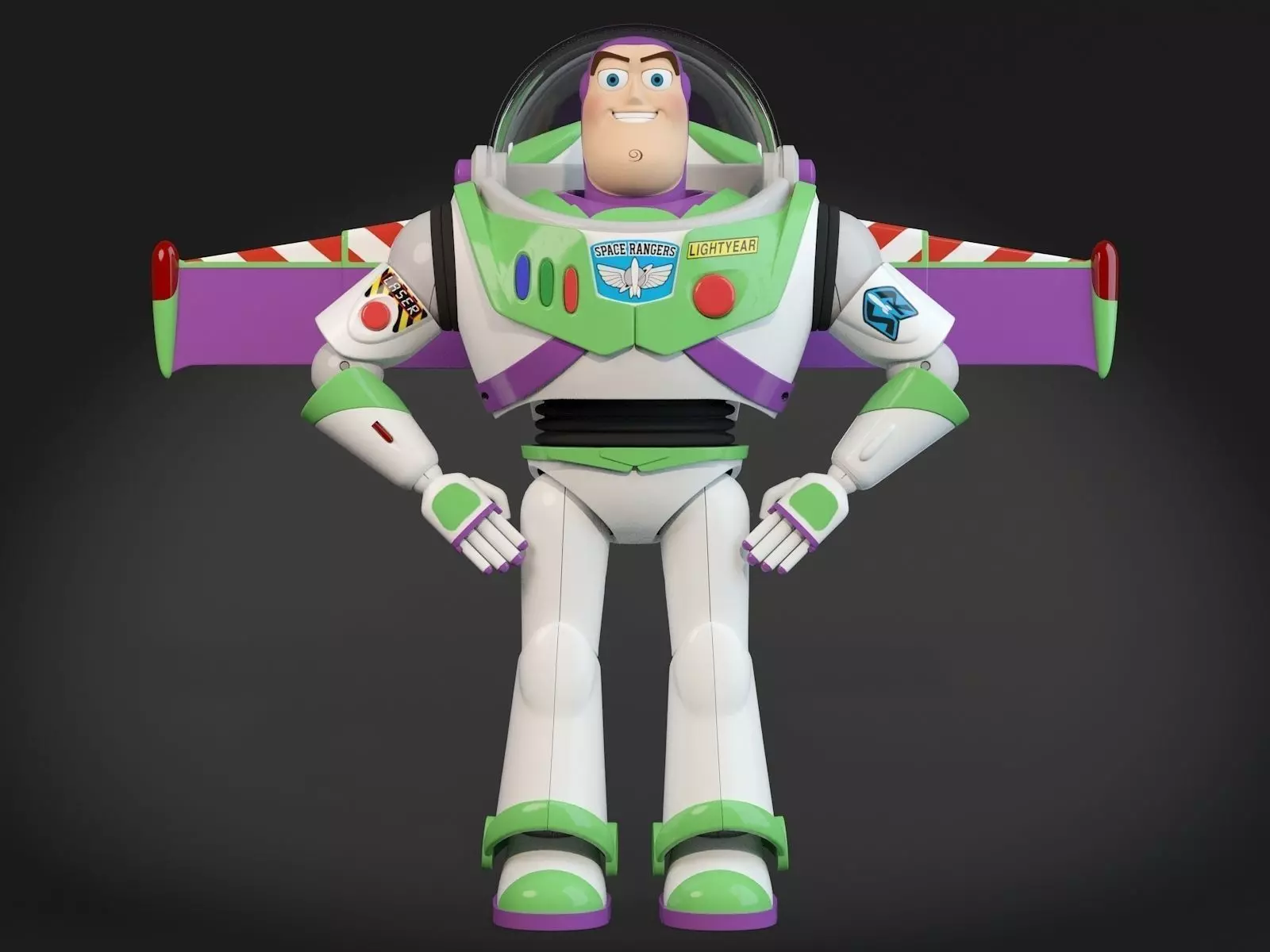 Buzz Lightyear Toy Story 3D model_0