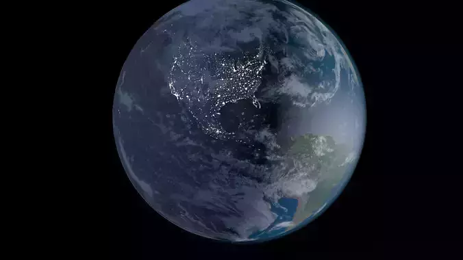 Planet Earth Free 3D model