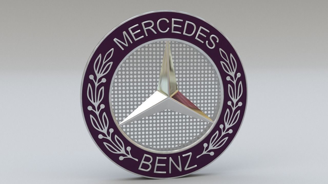 Mercedes logo set