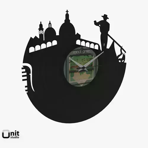 Venice Clock by Vinyluse 3D model