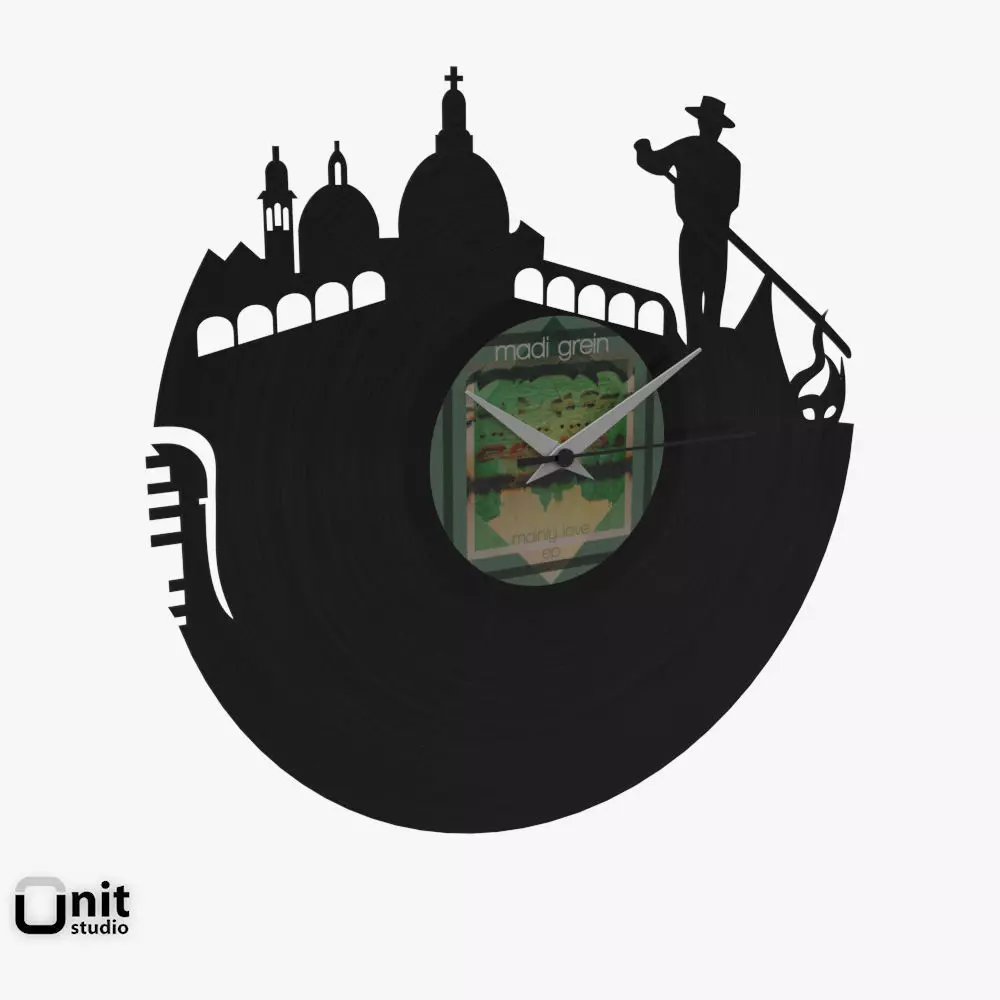 Venice Clock by Vinyluse 3D model_0