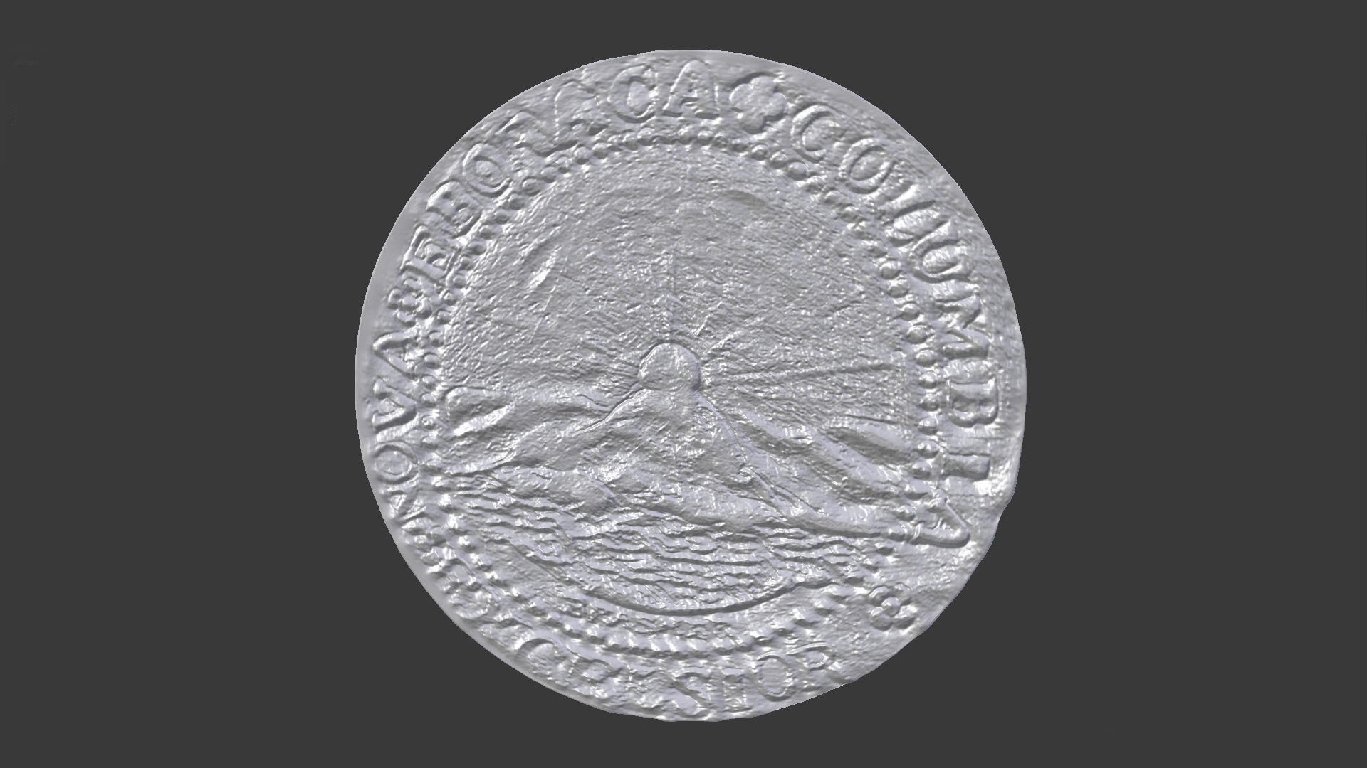 1787 Brasher Doubloon 3D print model_3