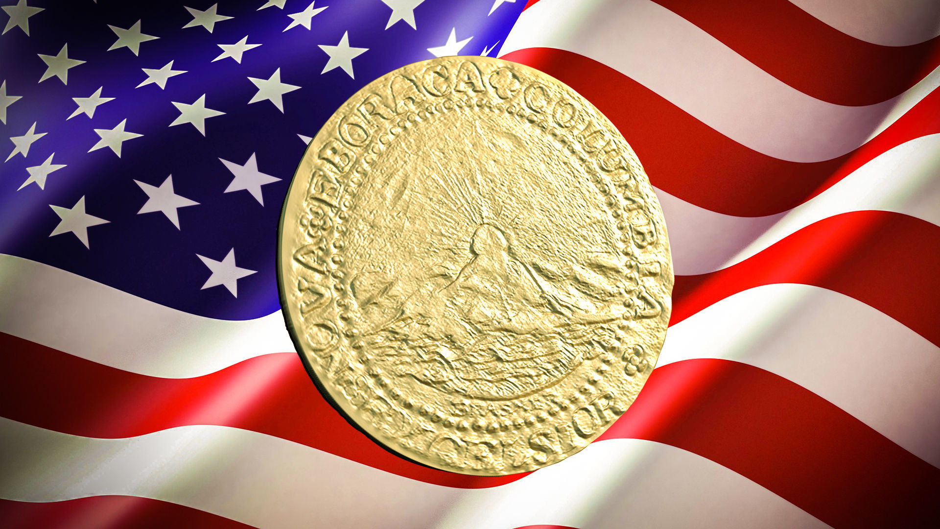 1787 Brasher Doubloon 3D print model_1