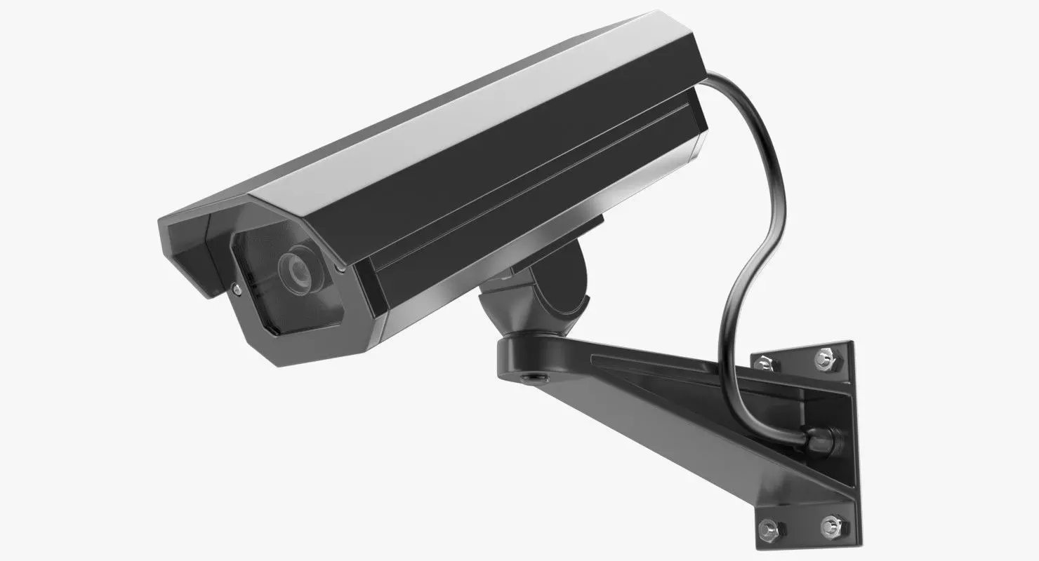 Security Camera 2 3D model_0