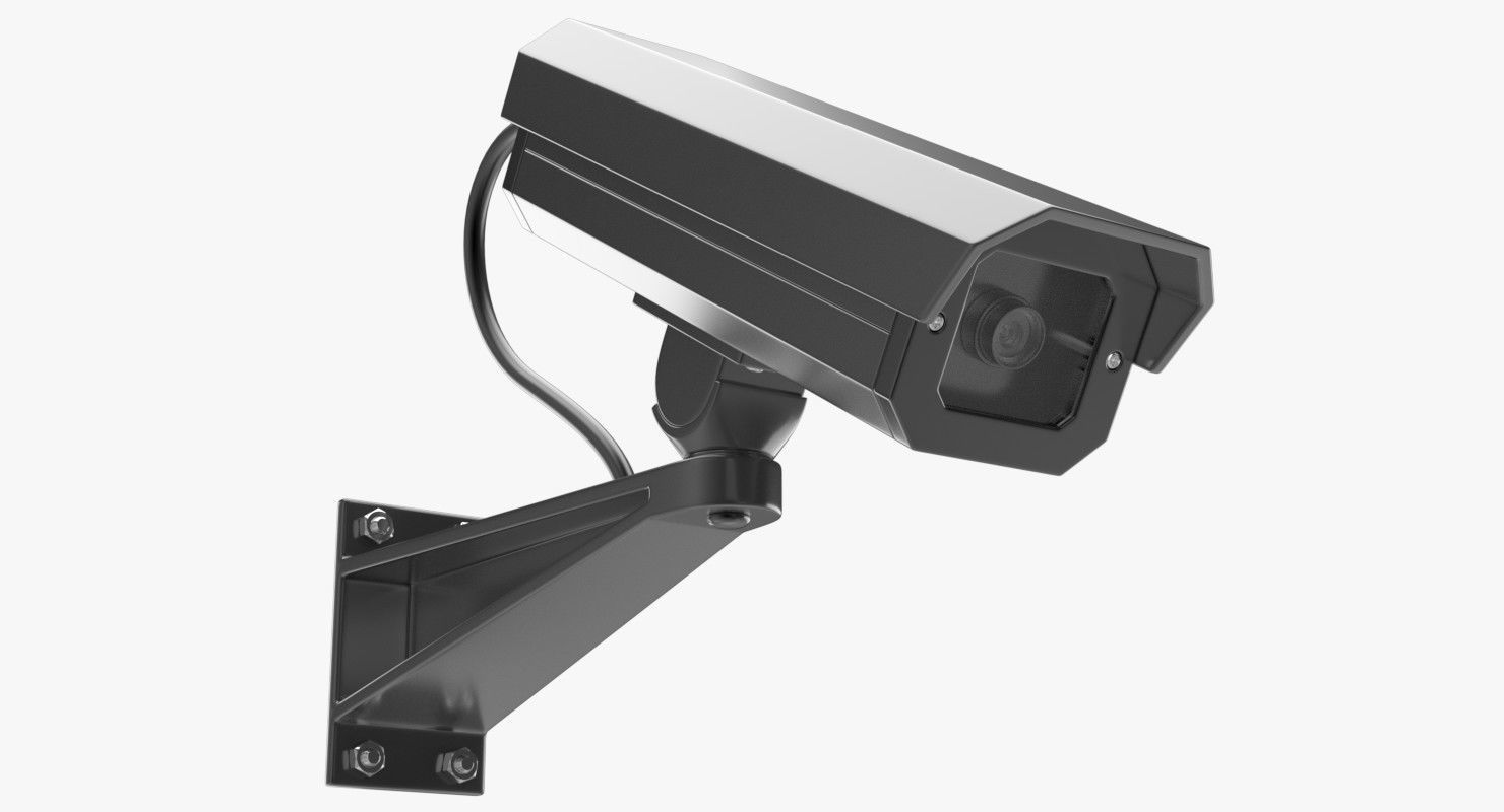 Security Camera 2 3D model_1