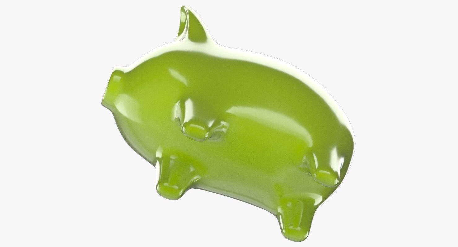 Piggy Bank 2 3D model_3