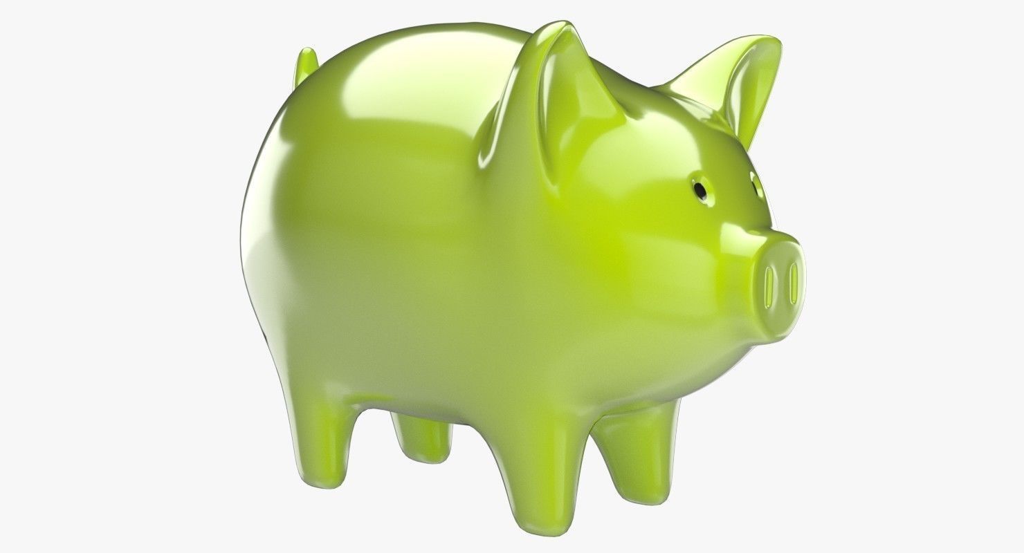 Piggy Bank 2 3D model_1