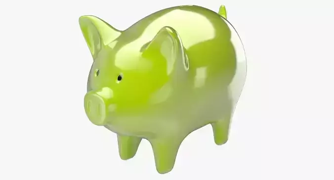 Piggy Bank 2 3D model