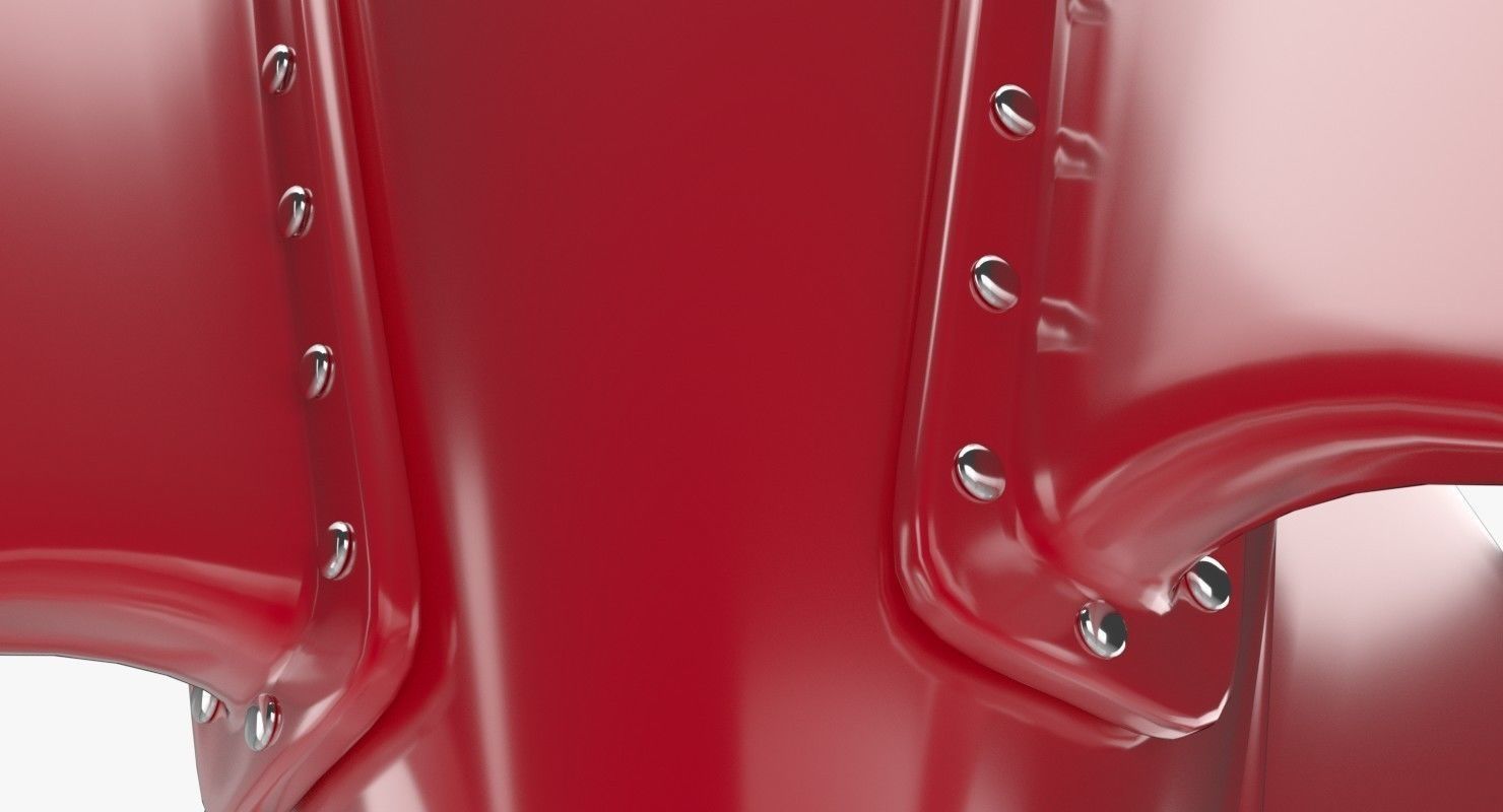 Rocket Ship 2 3D model_4