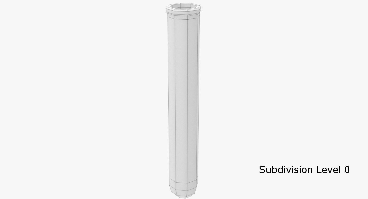 Test Tube 3D model_2