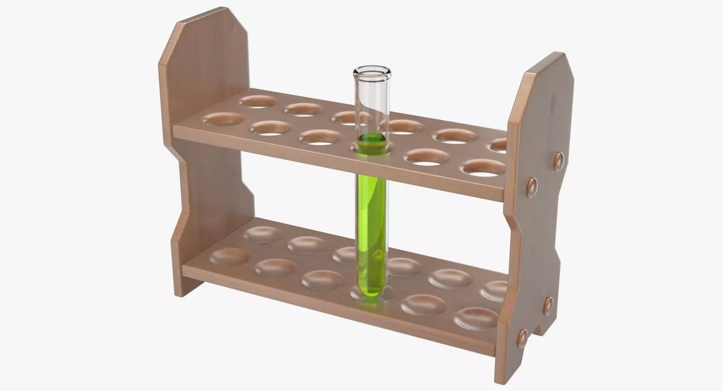 Test Tube Rack 3D model | CGTrader