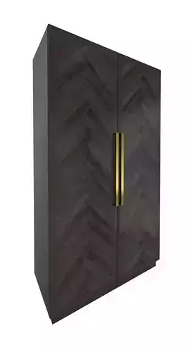 Restoration Hardware- Herringbone Cabinet-002