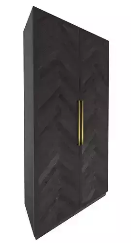 Restoration Hardware- Herringbone Cabinet-004